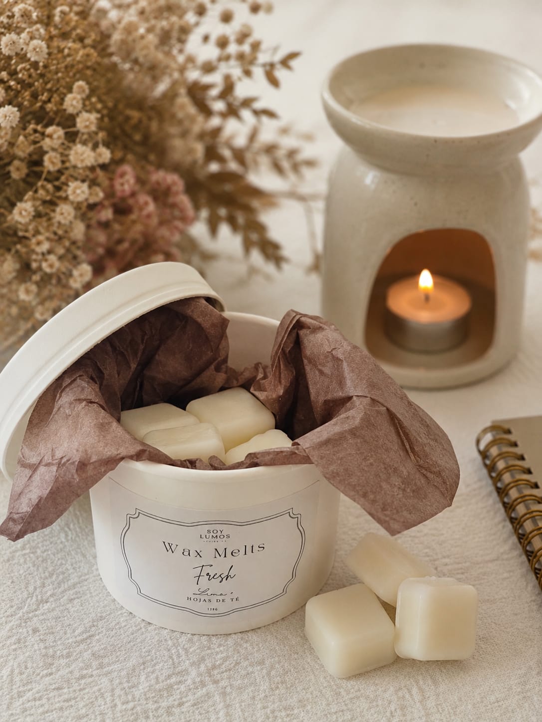Pack of 4 tea lights