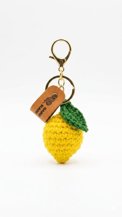 Llavero aromático de crochet